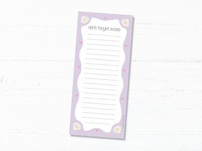 Notepad/To Do List - Don't Forget a Bao