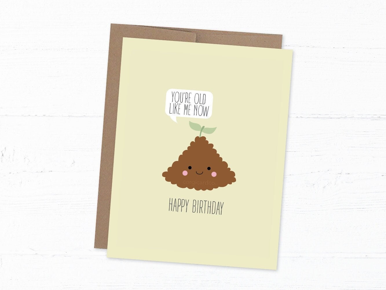 Birthday Card - You're Old Like Me
