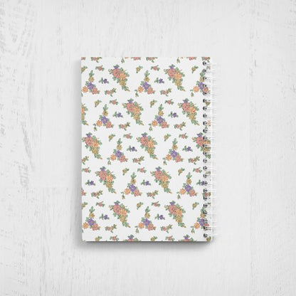 Undated Weekly/Monthly Planner -  Floral Pattern