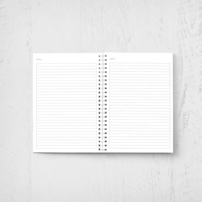 Lily Undated Planner: Minimalist Weekly Monthly Agenda