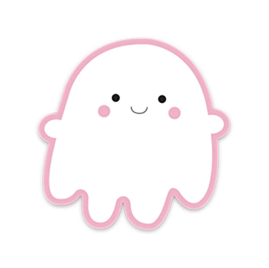 Ghost Vinyl Sticker  // Halloween Sticker, Vinyl Sticker, Spooky Sticker, Cute Stickers, Macbook Pro, Macbook Decal, Cute Ghost Sticker