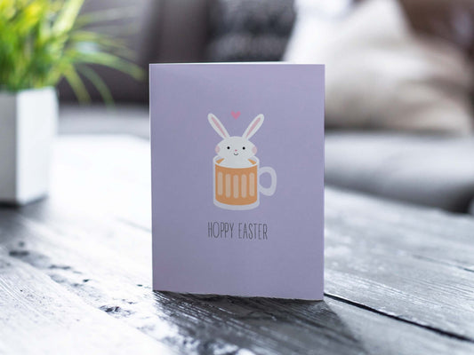 Easter Card - Hoppy Easter Card