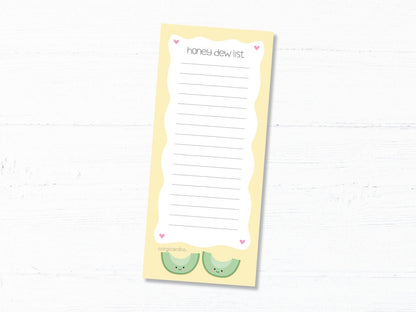 Cute Honey do List, Tear off to-do List, Gift for Husband - Honey Dew List