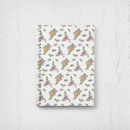 Undated Weekly/Monthly Planner -  Floral Pattern