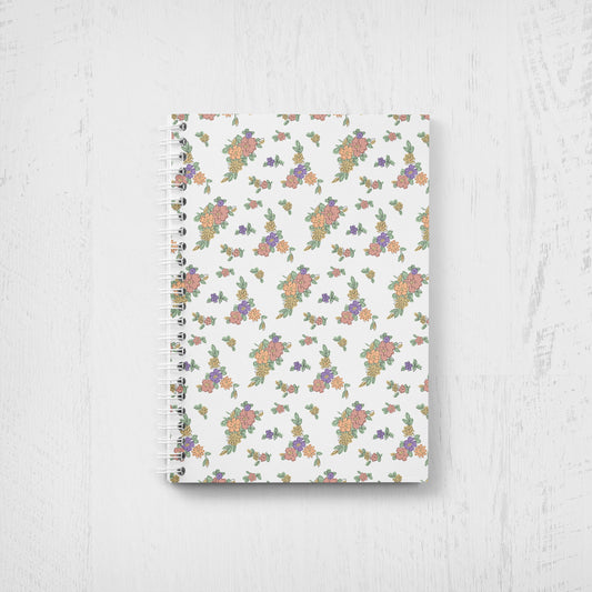 Undated Weekly/Monthly Planner -  Floral Pattern