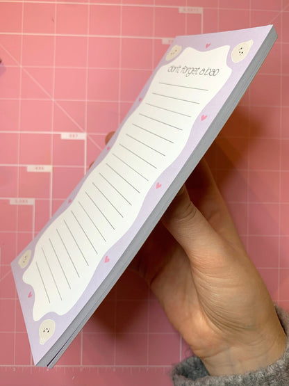 Cute Bao Notepads, Funny to do Lists, Illustrated Notepads - Don't Forget a Bao Notepad