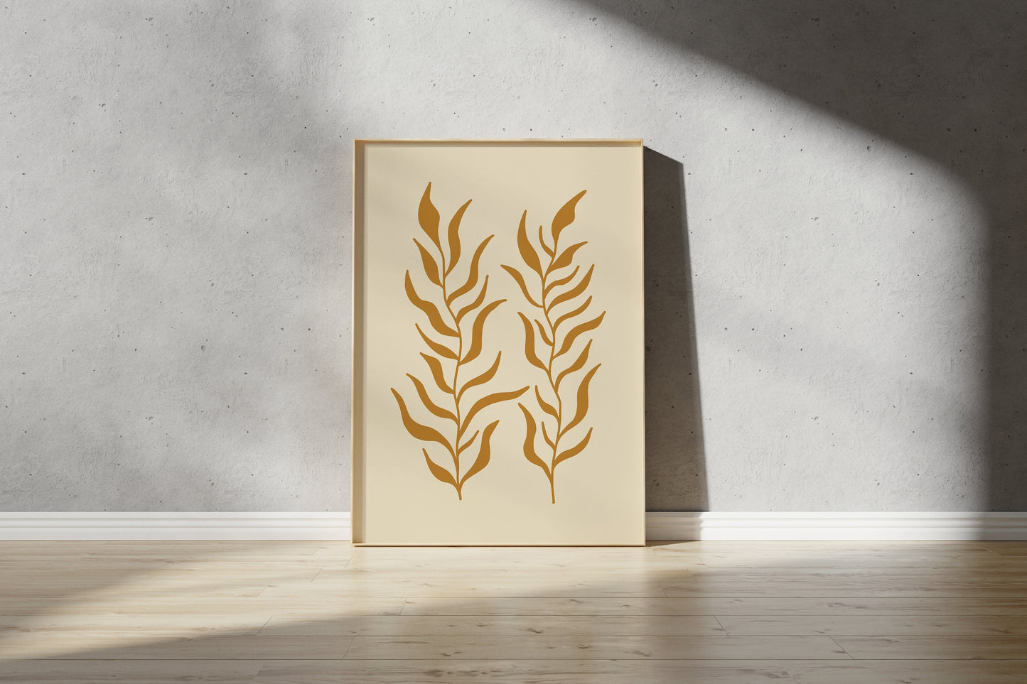 Plant Print - Nature Inspired Cut-out Art (Digital Download)
