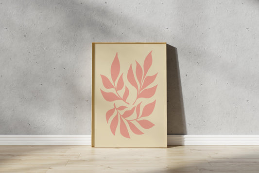 Leaf Print - Leaf Cut Out Shapes (Digital Download)