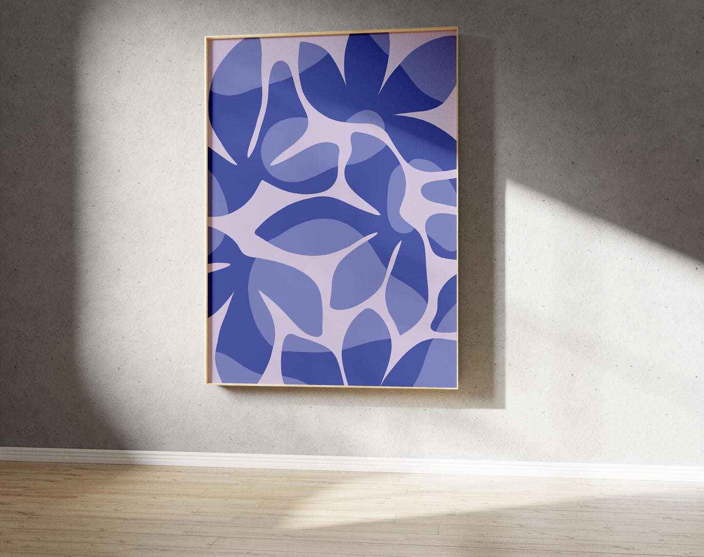 Abstract Floral Print – Abstract Botanical Wall Art (Digital Download)