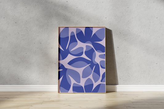 Abstract Floral Print – Abstract Botanical Wall Art (Digital Download)