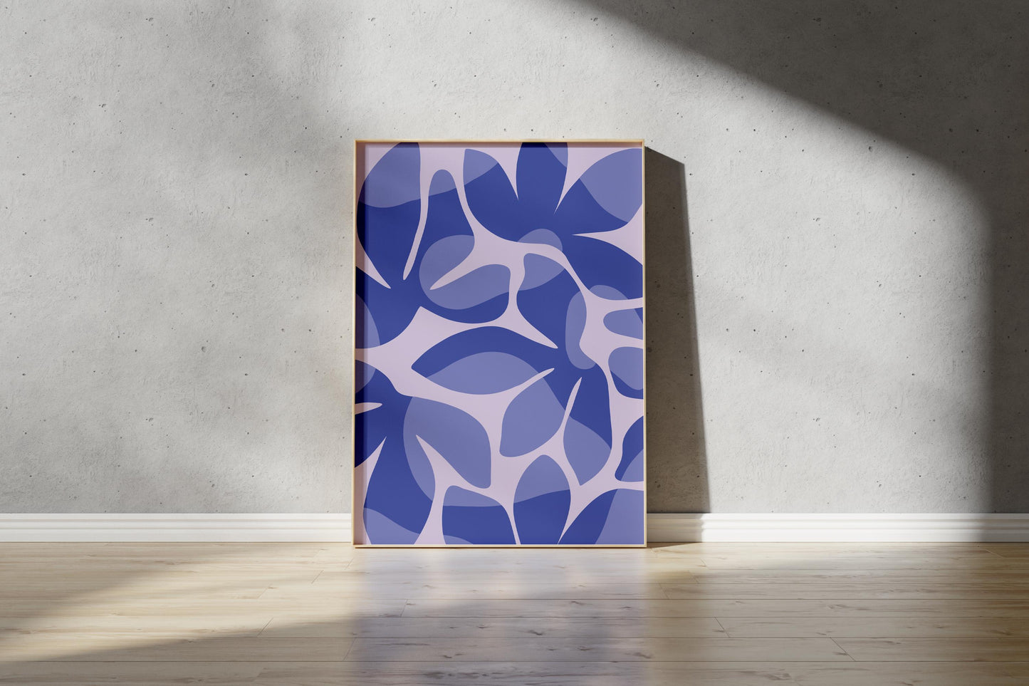 Abstract Floral Print – Abstract Botanical Wall Art (Digital Download)